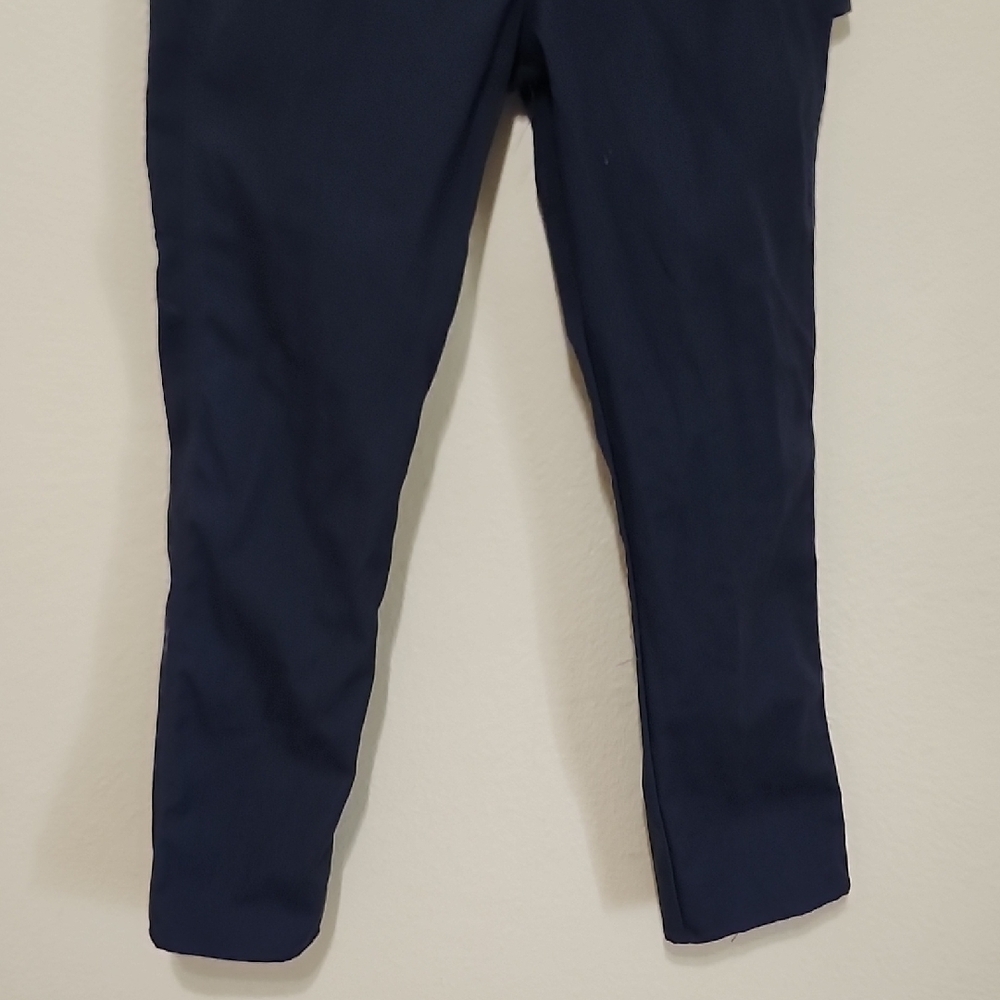 Blue Cargo Pants with Straight Leg Design - Picture 5 of 9